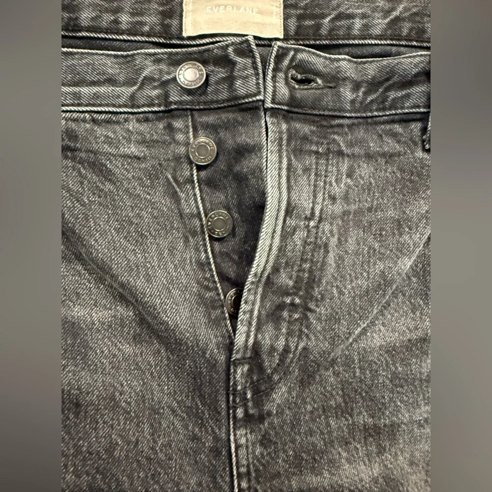 Everlane button front boyfriend Jean
